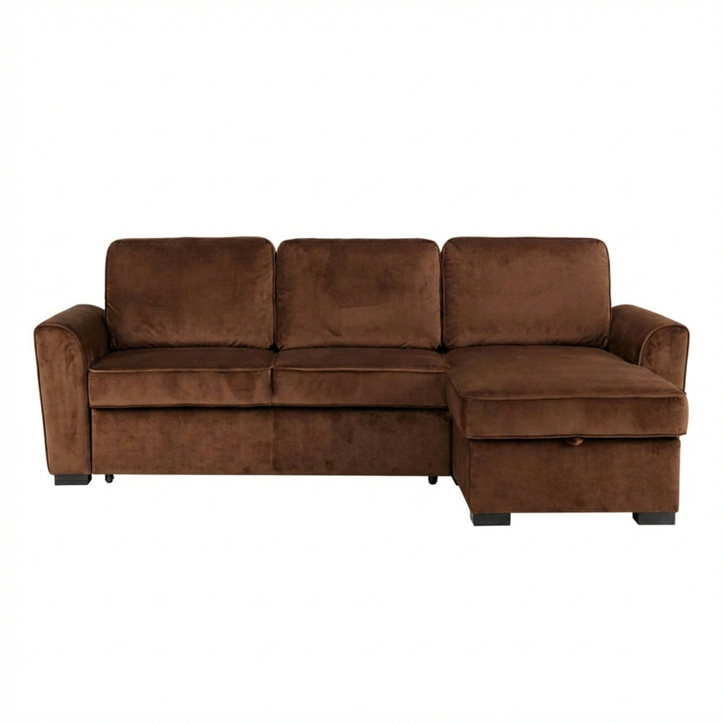 Canapé 3 places cuir véritable